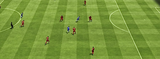 Immagine del gioco FIFA 13 per PlayStation PSP