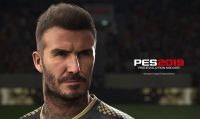 Konami presenta due nuove immagini di David Beckham in PES 2019