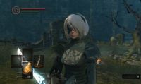 Una mod permette di vestire i panni di 2B su Dark Souls Remastered