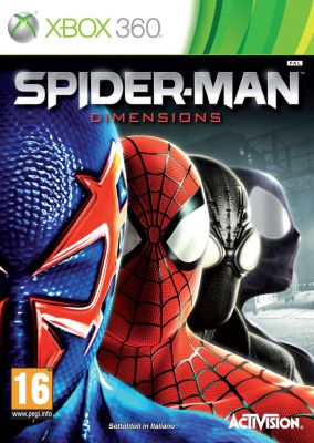 Copertina del gioco Spider-Man: Dimensions per Xbox 360