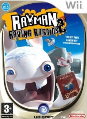 Immagine della copertina del gioco Rayman: Raving Rabbids 2 per Nintendo Wii