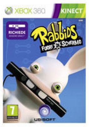 Immagine della copertina del gioco Rabbids Fuori di schermo per Xbox 360