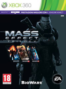 Copertina del gioco Mass Effect Trilogy per Xbox 360
