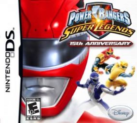 Immagine della copertina del gioco Power Rangers: Super Legends per Nintendo DS