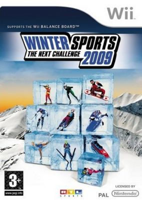 Immagine della copertina del gioco Winter Sports 2009: The Next Challenge  per Nintendo Wii