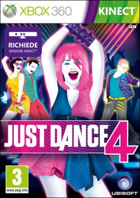 Immagine della copertina del gioco Just Dance 4 per Xbox 360