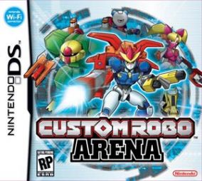 Immagine della copertina del gioco Custom Robo Arena per Nintendo DS