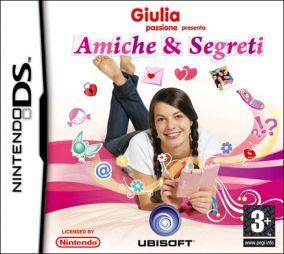 Immagine della copertina del gioco Giulia Passione Presenta: Amiche & Segreti per Nintendo DS