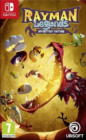 Immagine della copertina del gioco Rayman Legends Definitive Edition per Nintendo Switch