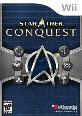 Immagine della copertina del gioco Star Trek: Conquest per Nintendo Wii