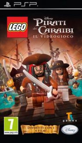 Copertina del gioco LEGO Pirati dei Caraibi per PlayStation PSP