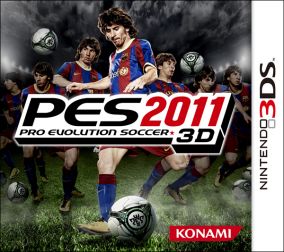Copertina del gioco Pro Evolution Soccer 2011 3D per Nintendo 3DS