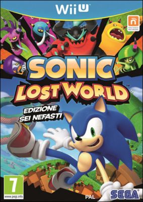 Immagine della copertina del gioco Sonic Lost World per Nintendo Wii U