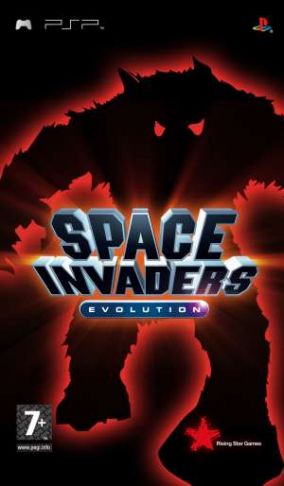 Immagine della copertina del gioco Space Invaders Evolution per PlayStation PSP