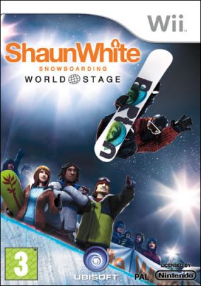 Copertina del gioco Shaun White Snowboarding: World Stage per Nintendo Wii