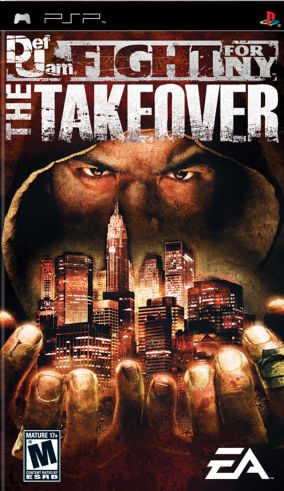 Immagine della copertina del gioco Def Jam Fight For NY: The Takeover per PlayStation PSP