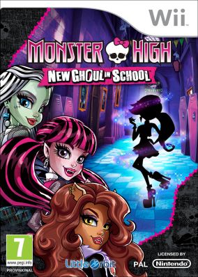 Copertina del gioco Monster High: Una nuova Mostramica a Scuola per Nintendo Wii