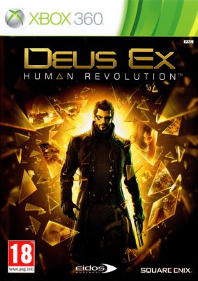 Copertina del gioco Deus Ex: Human Revolution per Xbox 360