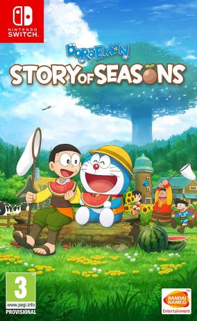 Copertina del gioco Doraemon Story of Seasons per Nintendo Switch