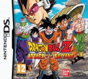 Copertina del gioco Dragon Ball Z: Attack of the Saiyans per Nintendo DS