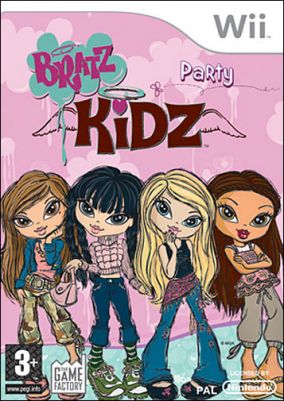Immagine della copertina del gioco Bratz Kidz Party per Nintendo Wii