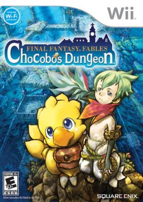 Copertina del gioco Final Fantasy Fables: Chocobo's Dungeon per Nintendo Wii