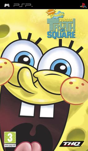 Immagine della copertina del gioco SpongeBob's Truth or Square per PlayStation PSP