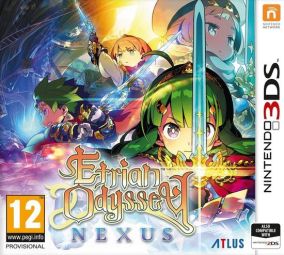 Copertina del gioco Etrian Odyssey Nexus per Nintendo 3DS