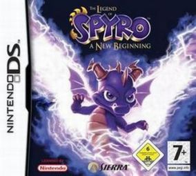 Copertina del gioco The Legend of Spyro: A New Beginning per Nintendo DS