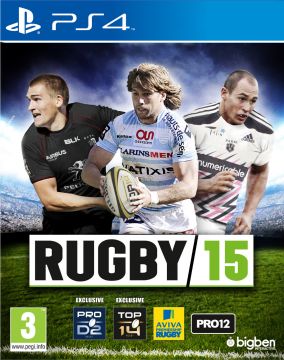 Immagine della copertina del gioco Rugby 15 per PlayStation 4
