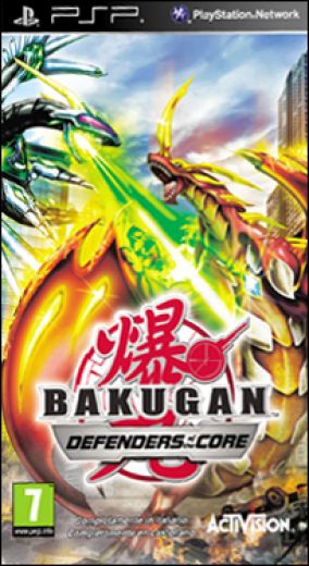 Copertina del gioco Bakugan Battle Brawlers: I Difensori della Terra per PlayStation PSP
