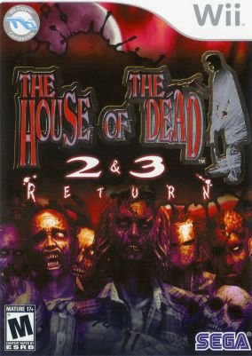 Immagine della copertina del gioco The House Of The Dead 2 & 3 Return per Nintendo Wii