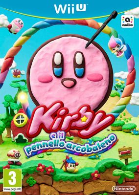 Copertina del gioco Kirby e il pennello arcobaleno per Nintendo Wii U