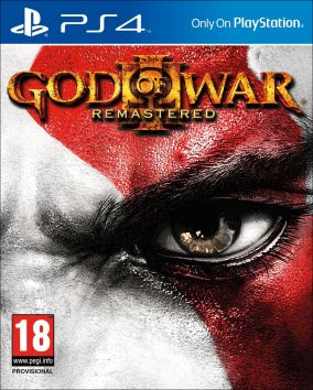 Copertina del gioco God of War III Remastered per PlayStation 4