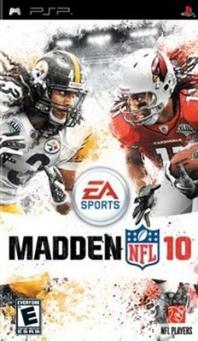Immagine della copertina del gioco Madden NFL 10 per PlayStation PSP