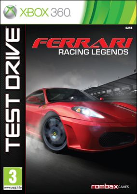 Immagine della copertina del gioco Test Drive: Ferrari Racing Legends per Xbox 360