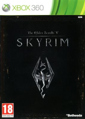 Copertina del gioco The Elder Scrolls V: Skyrim per Xbox 360