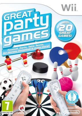 Copertina del gioco Great Party Games per Nintendo Wii