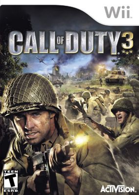 Copertina del gioco Call of Duty 3 per Nintendo Wii