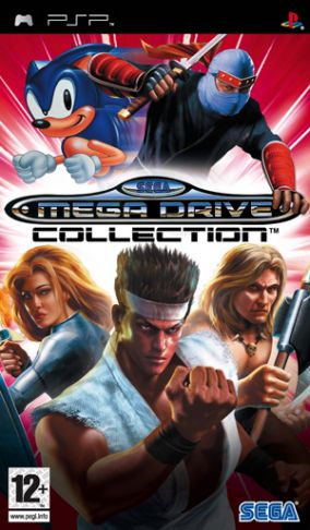 Immagine della copertina del gioco SEGA MegaDrive Collection per PlayStation PSP