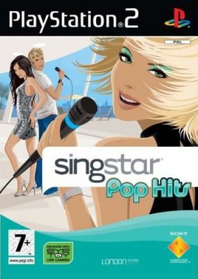 Immagine della copertina del gioco SingStar Pop Hits per PlayStation 2
