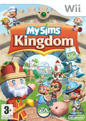Copertina del gioco MySims Kingdom per Nintendo Wii