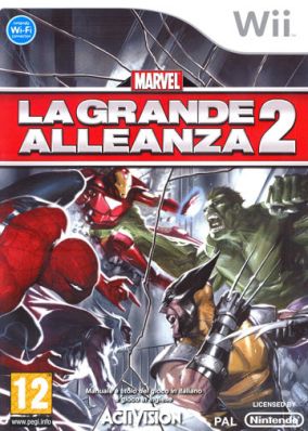Immagine della copertina del gioco Marvel: La Grande Alleanza 2 per Nintendo Wii
