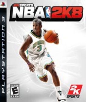 Immagine della copertina del gioco NBA 2K8 per PlayStation 3