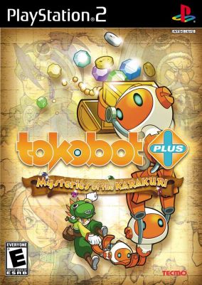 Immagine della copertina del gioco Tokobot Plus: Mysteries Of The Karakiri per PlayStation 2
