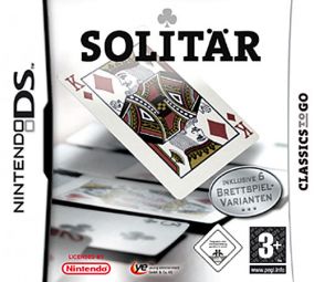 Copertina del gioco Solitaire Eidos per Nintendo DS