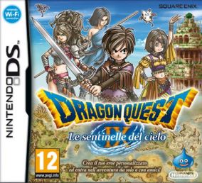 Immagine della copertina del gioco Dragon Quest IX: Le Sentinelle del Cielo per Nintendo DS