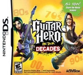 Copertina del gioco Guitar Hero: On Tour Decades per Nintendo DS