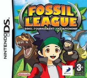 Immagine della copertina del gioco Fossil League: Dino Tournament Championship per Nintendo DS