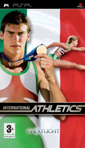Immagine della copertina del gioco International Athletics per PlayStation PSP